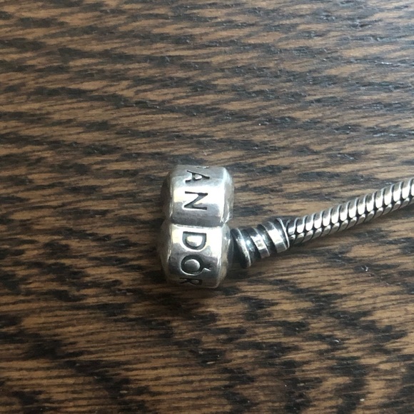 Silver Pandora bracelet - Picture 2 of 8